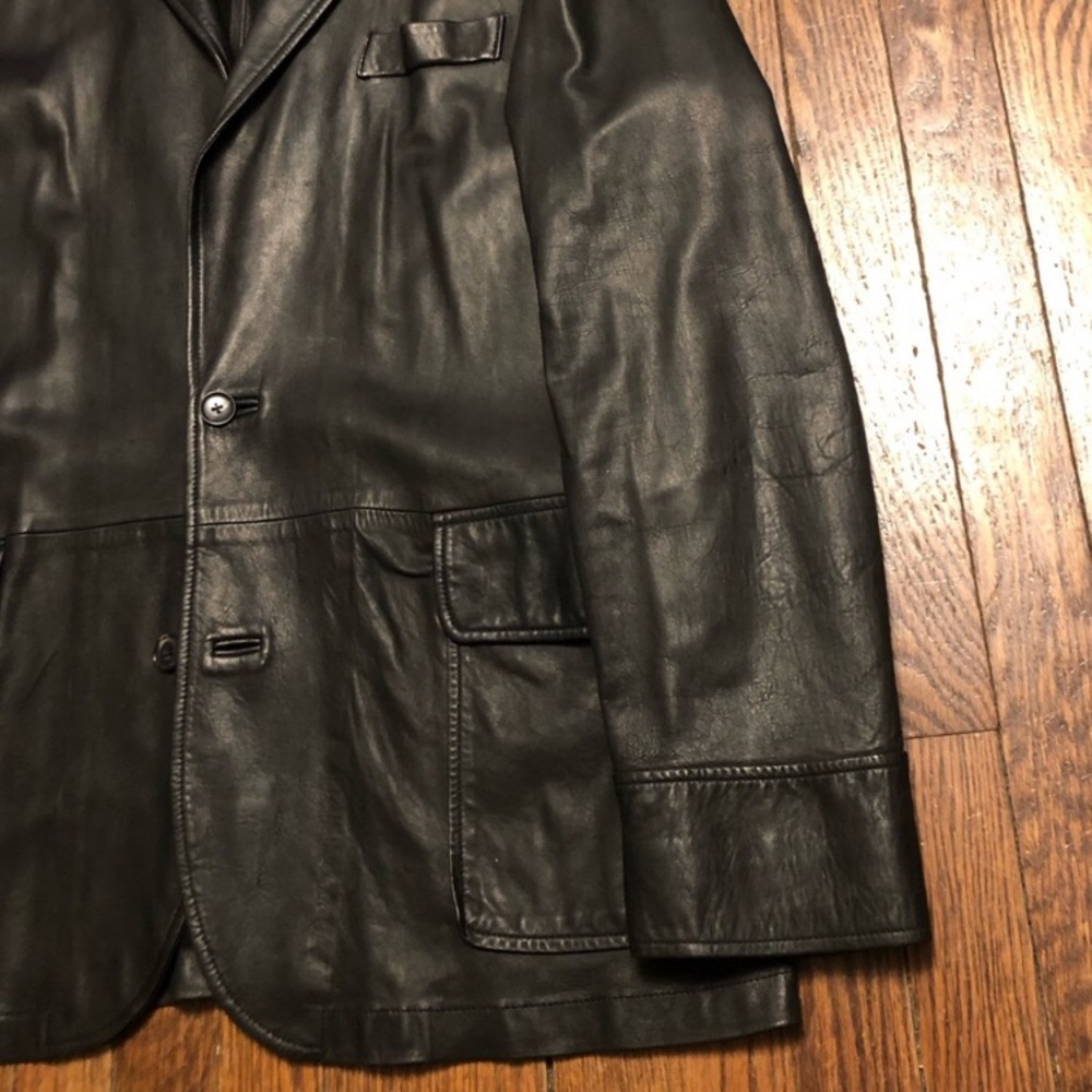 Billy Reid Leather Blazer 🇺🇸 - Picture 4 of 7